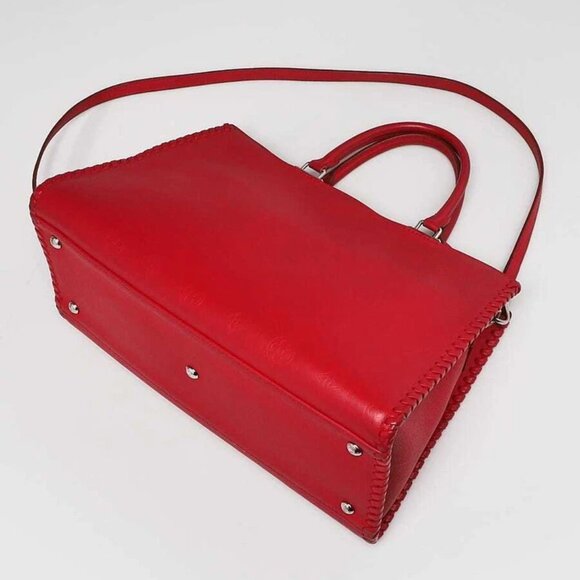 Louis Vuitton Cerise Plume Leather Very Zipped Tote Bag - Picture 8 of 12